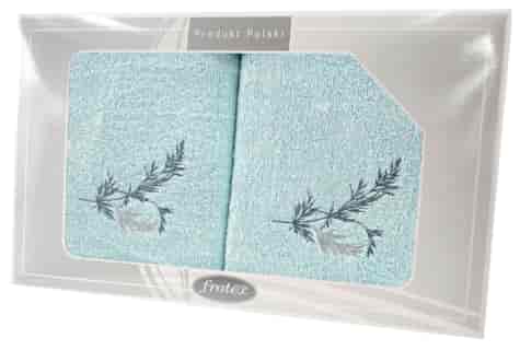 GIFT FROTEX II KPL RĘCZNIKÓW GRENO 2EL AQUA 1
