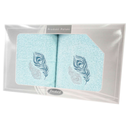 GIFT FROTEX II KPL RĘCZNIKÓW GRENO 2EL AQUA 2