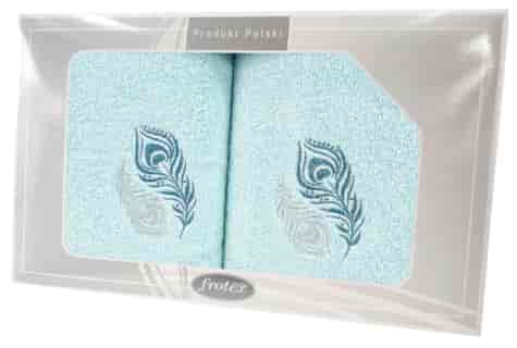 GIFT FROTEX II KPL RĘCZNIKÓW GRENO 2EL AQUA 2