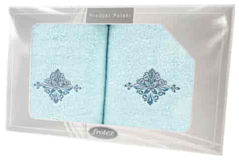 GIFT FROTEX II KPL RĘCZNIKÓW GRENO 2EL AQUA 3