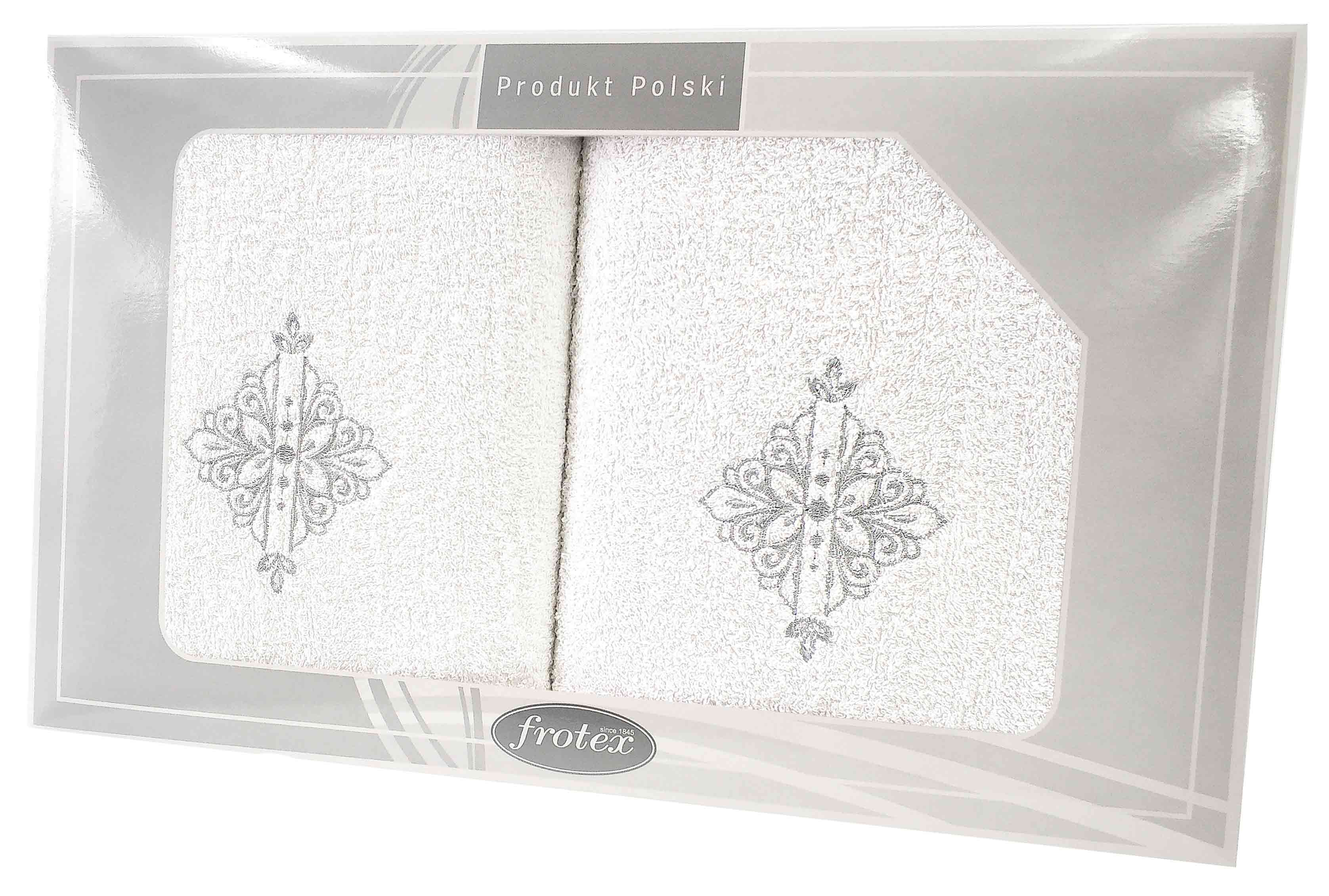 GIFT FROTEX II KPL RĘCZNIKÓW GRENO 2EL BIAŁY 6