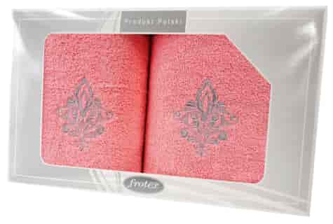 GIFT FROTEX II KPL RĘCZNIKÓW GRENO 2EL KORALOWY 5