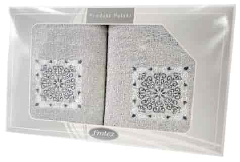 GIFT FROTEX II KPL RĘCZNIKÓW GRENO 2EL POPIEL 4