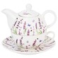 CLASSIC LAVENDER CZAJNICZEK Z FILIŻANKĄ 300ml 3EL