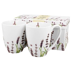 CLASSIC LAVENDER KUBEK KOMPLET 2EL W PUDEŁKU 380ml