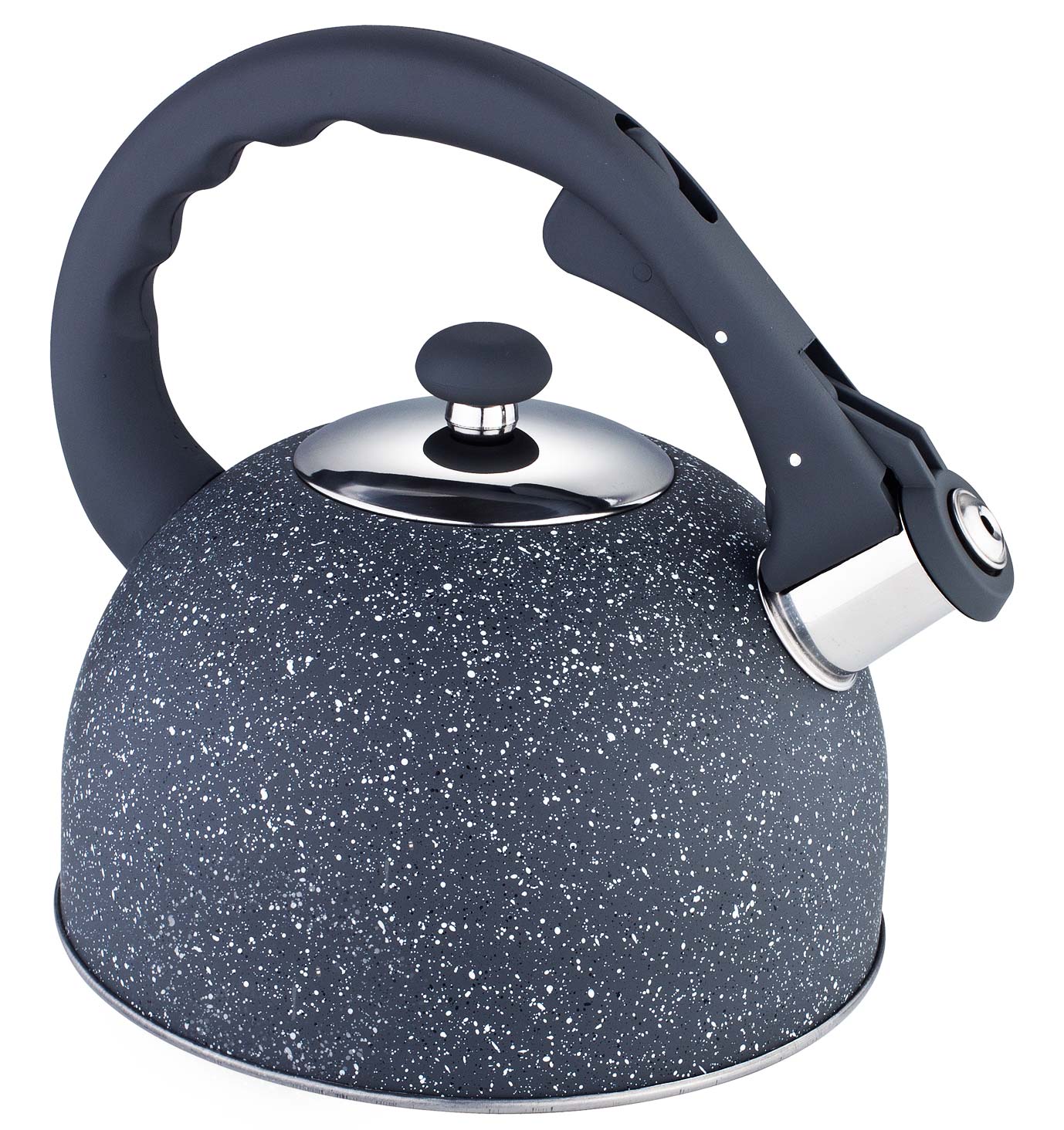 CZAJNIK METALOWY Z GWIZDKIEM 2,6L KH-1408
