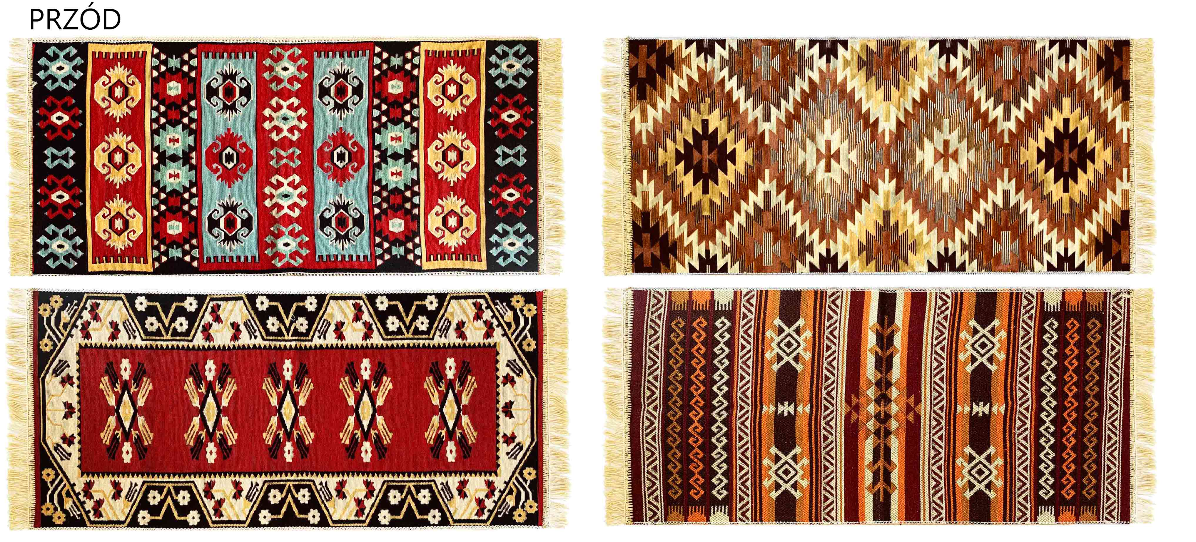 KILIM NEW GOLD DWUSTRONNY DYWANIK  80x150cm MIX