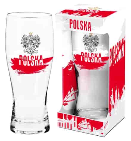 POLSKA SZKLANKA DO PIWA 500ml ORZEŁ