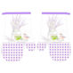 RĘKAWICE KUCHENNE MAGNES KPL 2szt LAVENDER FS25