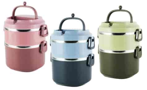 POJEMNIK OBIADOWY 2-POZIOM 1700ml KM2136