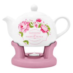 BELLA DZBANEK NA PODGRZEWACZU 1,0l FLOWERS
