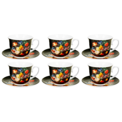 BUKIET KOMPLET FILIŻANEK 6+6 250ml