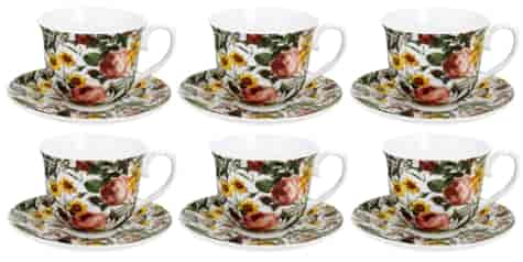 SPRING KOMPLET FILIŻANEK 6+6 250ml