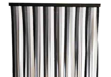 PASKI PCV ZASŁONA DRZWIOWA 100x200cm POPIELATA