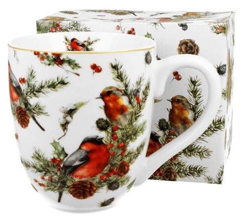 BN CHRISTMAS BIRDS KUBEK KUBAS W PUDEŁKU 1000ml