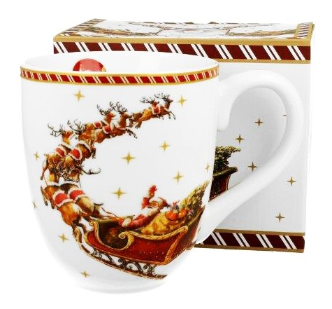 BN SANTA ON SLEIGH KUBEK KUBAS W PUDEŁKU 1000ml