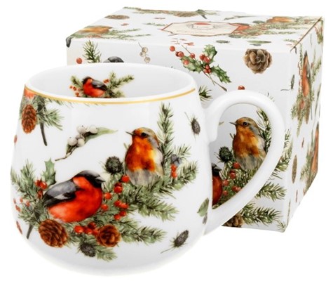 BN CHRISTMAS BIRDS KUBEK BARYŁKA W PUDEŁKU 430ml