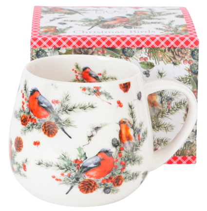 BN CHRISTMAS BIRDS KUBEK BARYŁKA W PUDEŁKU 430ml