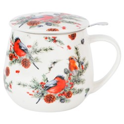 BN CHRISTMAS BIRDS KUBEK ZAPARZACZ BARYŁKA 430ml