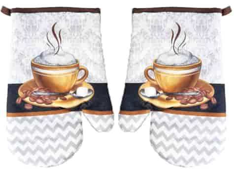 RĘKAWICE KUCHENNE MAGNES KPL 2szt COFFEE F21A752B