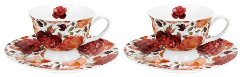 SPRING ROSES WHITE ESPRESSO KOMPLET FIL 2+2 100ml