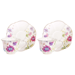 MILA KOMPLET FILIŻANEK 2+2 240ml