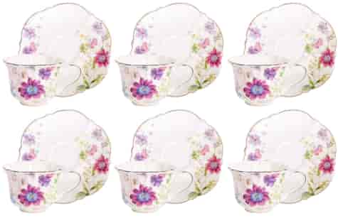 MILA KOMPLET FILIŻANEK 6+6 240ml