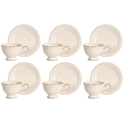 HILLARY KOMPLET FILIŻANEK 6+6 220ml