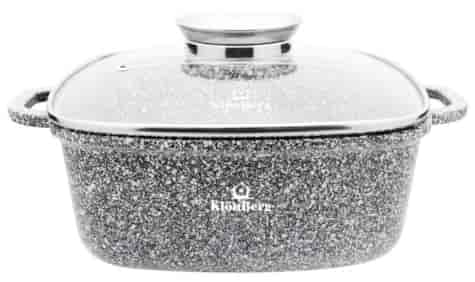 KLONBERG GARNEK MARMUR P KWADRAT 6,5L 28cm KB-3915