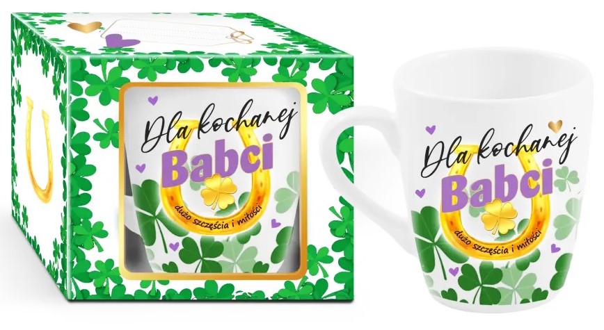 DZIEŃ BABCI KUBEK BARYŁKA 300ml DLA KOCHANEJ BABCI