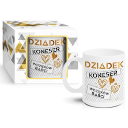 DZIEŃ DZIADKA KUBEK BOSS 300ml DZIADEK KONESER...