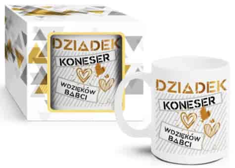 DZIEŃ DZIADKA KUBEK BOSS 300ml DZIADEK KONESER...