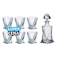BOHEMIA QUADRO 1+6 SET WHISKY 480-7MB BIG KARTON