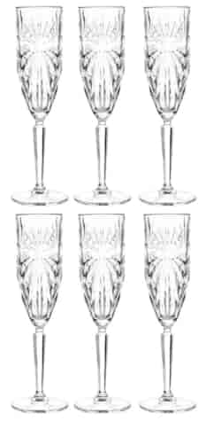 RCR OASIS KIELISZEK SZAMPAN 160 6szt