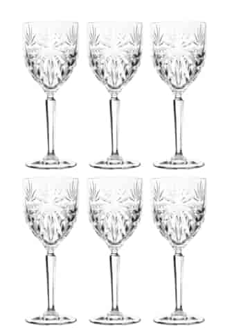 RCR OASIS KIELISZEK WINO 230 6szt