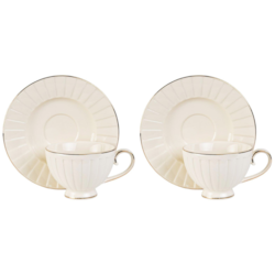 LIZBONA KOMPLET FILIŻANEK 2+2 230ml