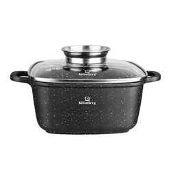 KLONBERG GARNEK MARMUR KWADRAT 4,4L 24cm KB-4013