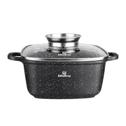 KLONBERG GARNEK MARMUR KWADRAT 4,4L 24cm KB-4013