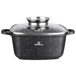 KLONBERG GARNEK MARMUR KWADRAT 6,5L 28cm KB-4015