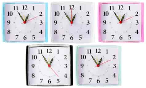 BUDZIK ZEGAR JUS-JX8023-1 12x11x3,5cm