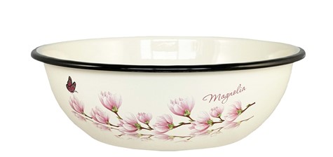 MISKA EMALIOWANA EKRI MAGNOLIA 17cm 0,6l