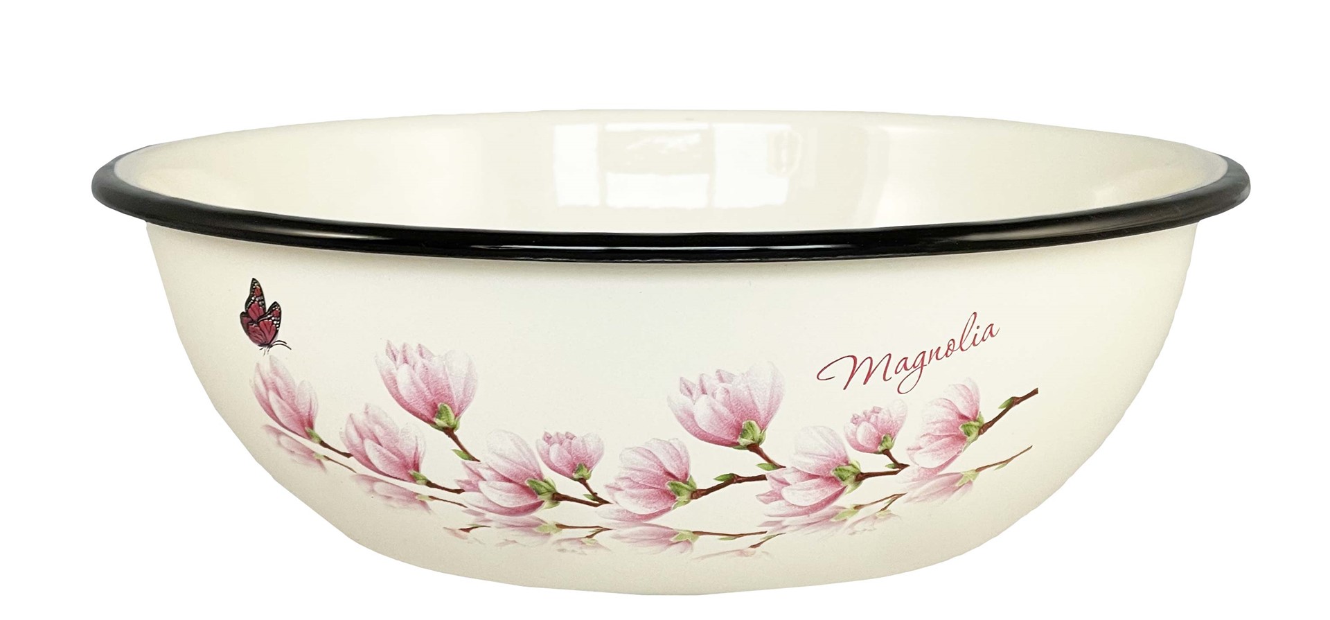 MISKA EMALIOWANA EKRI MAGNOLIA 21cm 1,5l