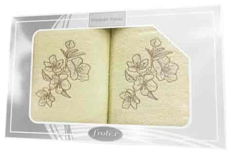 GIFT FROTEX II KPL RĘCZNIKÓW GRENO 2EL KREMOWY 1N