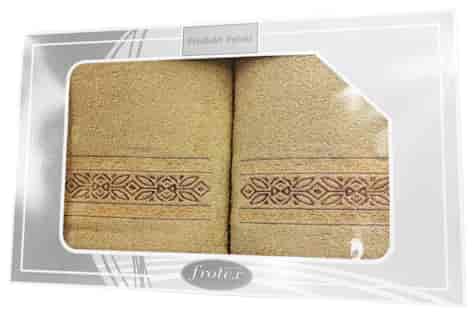 GIFT FROTEX II KPL RĘCZNIKÓW GRENO 2EL BEŻOWY 2N