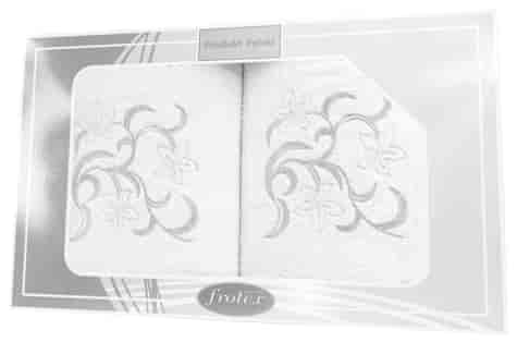 GIFT FROTEX II KPL RĘCZNIKÓW GRENO 2EL BIAŁY 3N