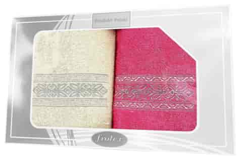 GIFT FROTEX II KPL RĘCZNIKÓW 2EL 70,70 KREM/FUK 2N