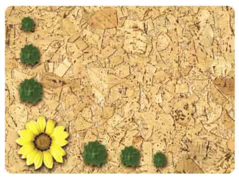 MATA DEKORACYJNA PODKŁADKA TWARDA 30x40cm wz.05