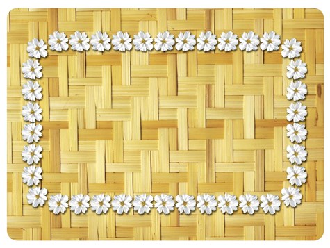 MATA DEKORACYJNA PODKŁADKA TWARDA 30x40cm wz.12