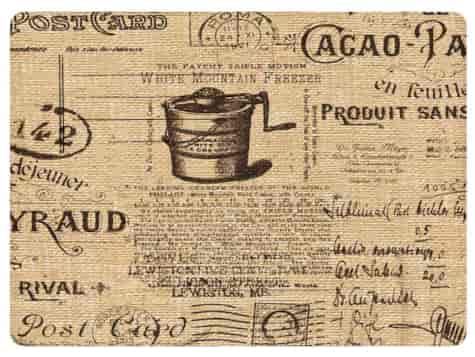 MATA DEKORACYJNA PODKŁADKA TWARDA 30x40cm wz.66