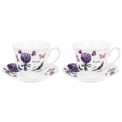 VIOLET KOMPLET FILIŻANEK 2+2 250ml